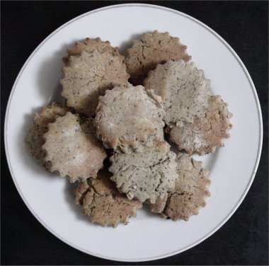 [ Bule berry and peanut butter cookies ]